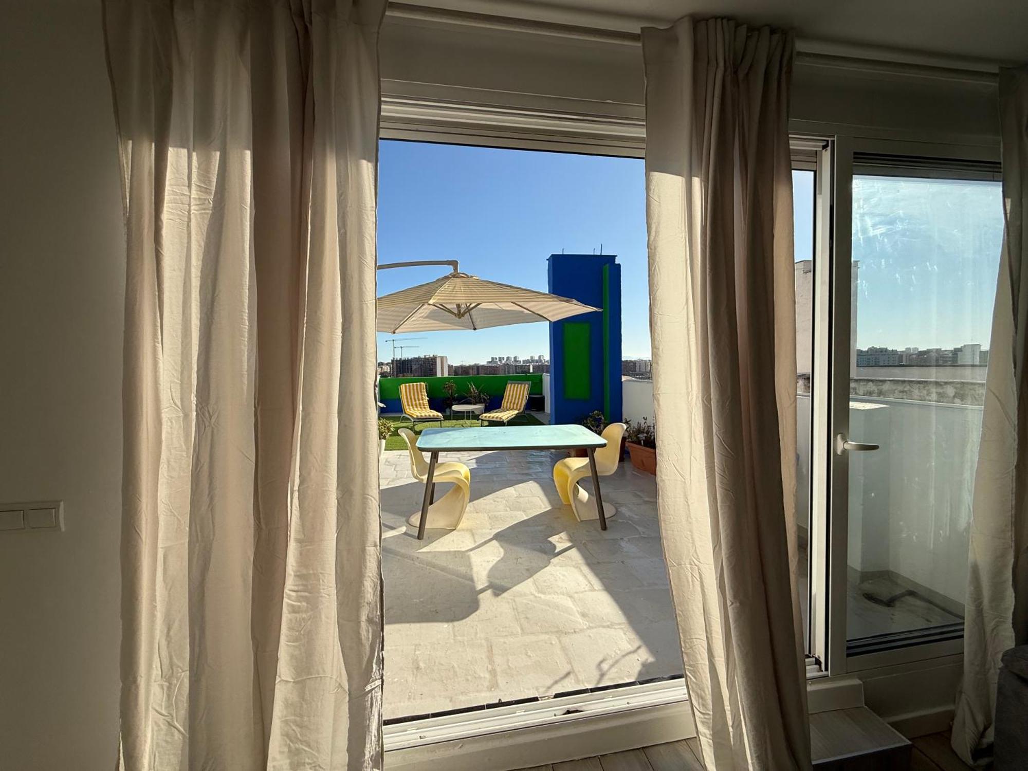 Petite Penthouse With The Sunniest Terrace In Valencia Apartment Exterior photo
